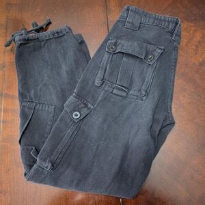 Baggy Black Cargo Pants